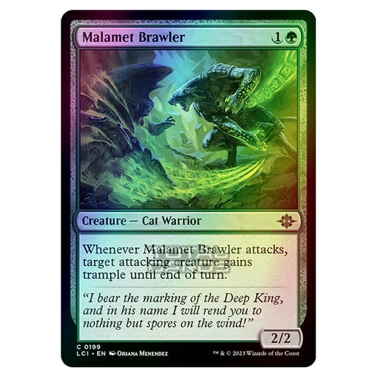 Magic The Gathering - The Lost Caverns of Ixalan - Malamet Brawler - 0199 (Foil)