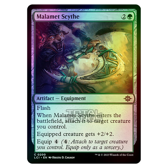 Magic The Gathering - The Lost Caverns of Ixalan - Malamet Scythe - 0200 (Foil)