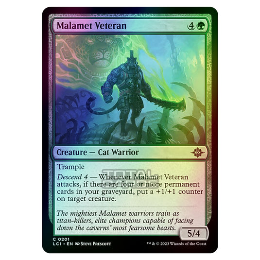 Magic The Gathering - The Lost Caverns of Ixalan - Malamet Veteran - 0201 (Foil)