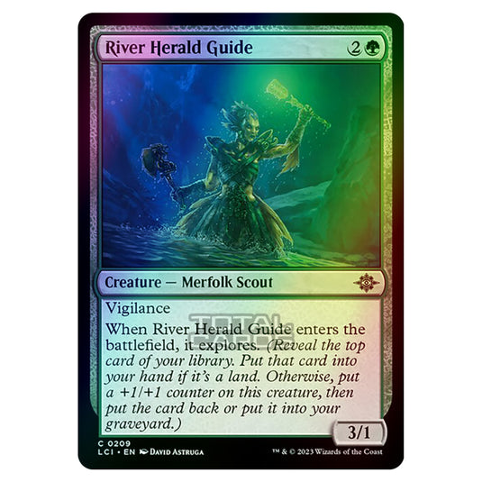 Magic The Gathering - The Lost Caverns of Ixalan - River Herald Guide - 0209 (Foil)