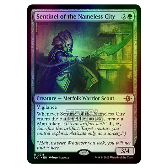 Magic The Gathering - The Lost Caverns of Ixalan - Sentinel of the Nameless City - 0211 (Foil)