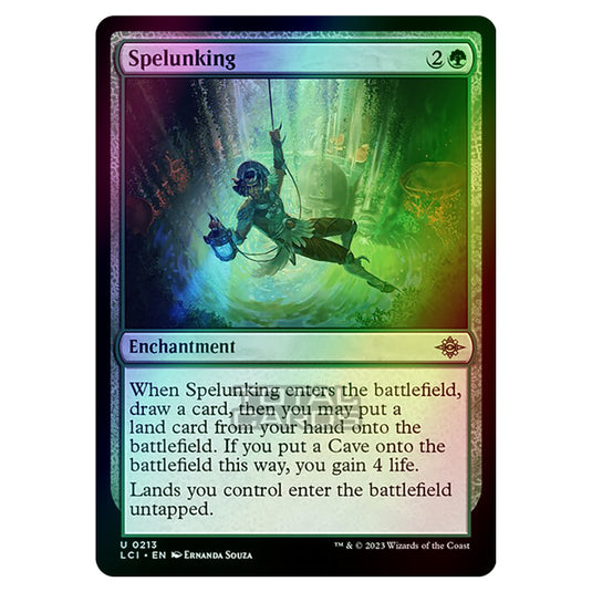 Magic The Gathering - The Lost Caverns of Ixalan - Spelunking - 0213 (Foil)