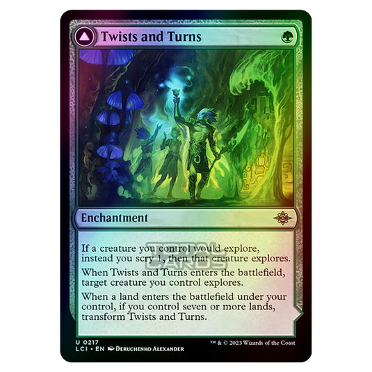 Magic The Gathering - The Lost Caverns of Ixalan - Twists and Turns // Mycoid Maze - 0217 (Foil)