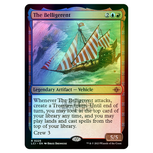 Magic The Gathering - The Lost Caverns of Ixalan - The Belligerent - 0225 (Foil)