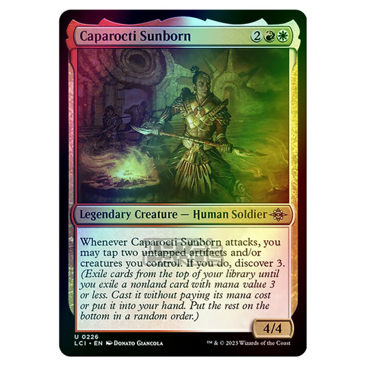 Magic The Gathering - The Lost Caverns of Ixalan - Caparocti Sunborn - 0226 (Foil)