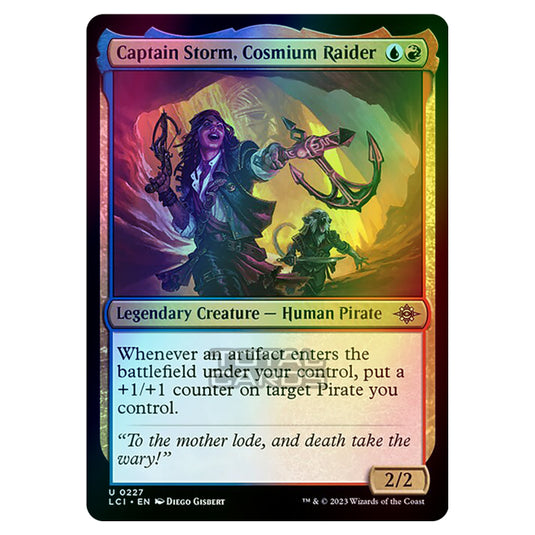 Magic The Gathering - The Lost Caverns of Ixalan - Captain Storm, Cosmium Raider - 0227 (Foil)