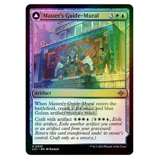 Magic The Gathering - The Lost Caverns of Ixalan - Master's Guide-Mural // Master's Manufactory - 0233 (Foil)