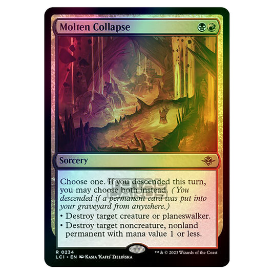 Magic The Gathering - The Lost Caverns of Ixalan - Molten Collapse - 0234 (Foil)