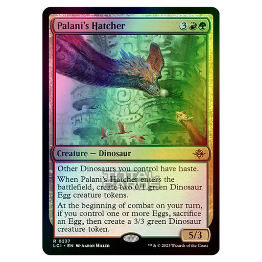 Magic The Gathering - The Lost Caverns of Ixalan - Palani's Hatcher - 0237 (Foil)