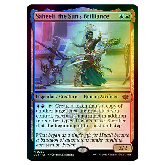 Magic The Gathering - The Lost Caverns of Ixalan - Saheeli, the Sun's Brilliance - 0239 (Foil)