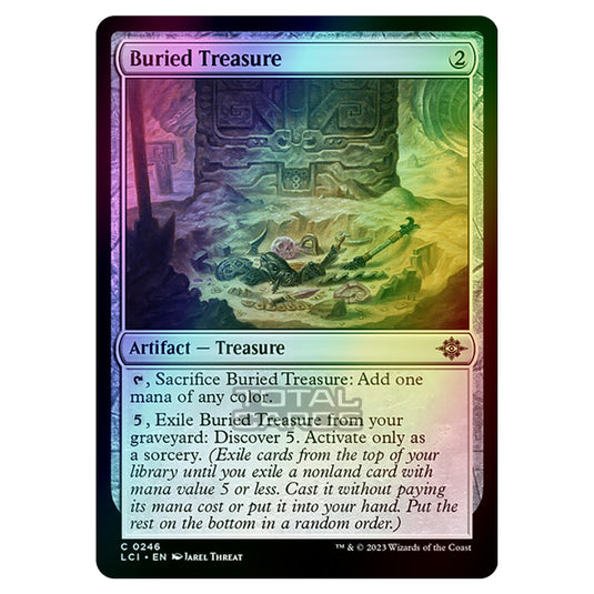 Magic The Gathering - The Lost Caverns of Ixalan - Buried Treasure - 0246 (Foil)