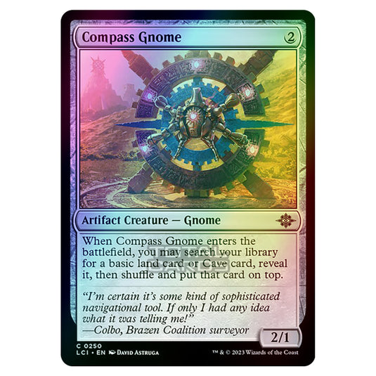 Magic The Gathering - The Lost Caverns of Ixalan - Compass Gnome - 0250 (Foil)