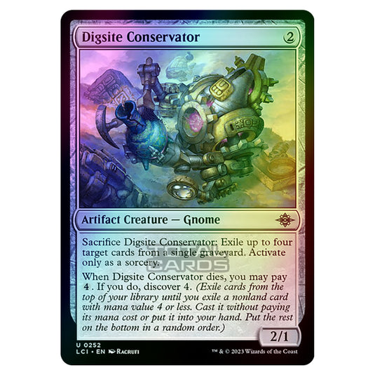 Magic The Gathering - The Lost Caverns of Ixalan - Digsite Conservator - 0252 (Foil)