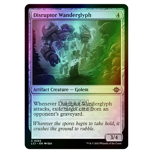 Magic The Gathering - The Lost Caverns of Ixalan - Disruptor Wanderglyph - 0253 (Foil)