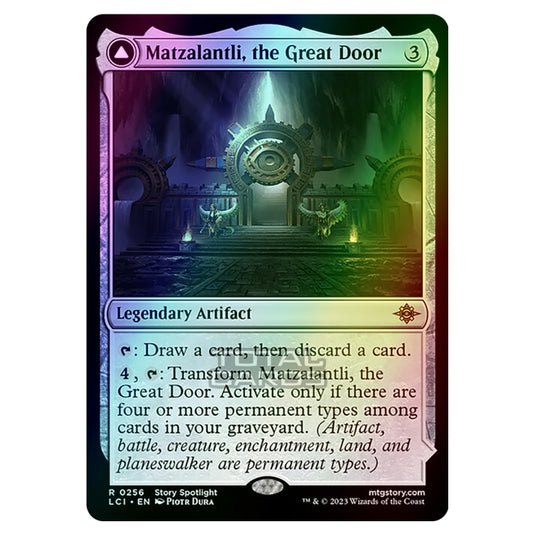 Magic The Gathering - The Lost Caverns of Ixalan - Matzalantli, the Great Door // The Core - 0256 (Foil)