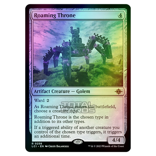 Magic The Gathering - The Lost Caverns of Ixalan - Roaming Throne - 0258 (Foil)