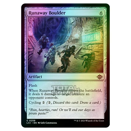 Magic The Gathering - The Lost Caverns of Ixalan - Runaway Boulder - 0259 (Foil)