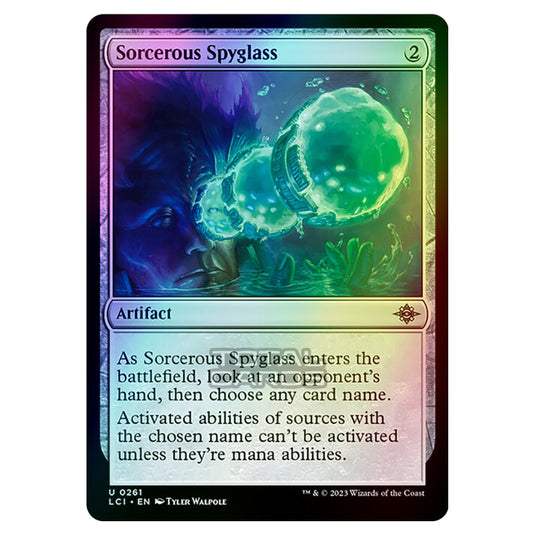 Magic The Gathering - The Lost Caverns of Ixalan - Sorcerous Spyglass - 0261 (Foil)