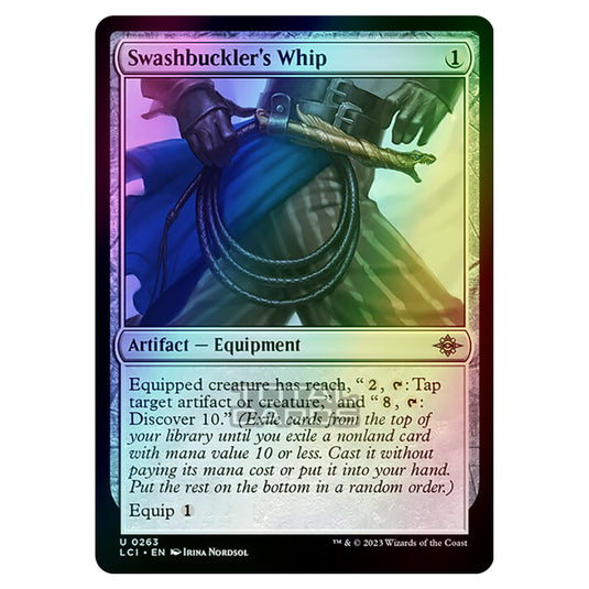 Magic The Gathering - The Lost Caverns of Ixalan - Swashbuckler's Whip - 0263 (Foil)