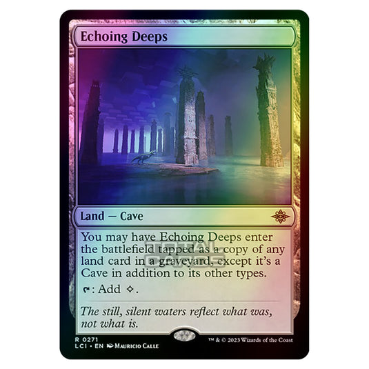 Magic The Gathering - The Lost Caverns of Ixalan - Echoing Deeps - 0271 (Foil)