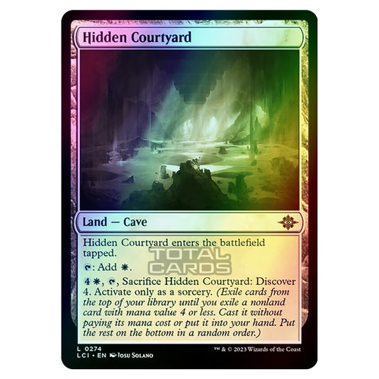 Magic The Gathering - The Lost Caverns of Ixalan - Hidden Courtyard - 0274 (Foil)