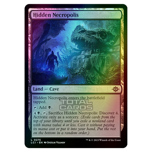 Magic The Gathering - The Lost Caverns of Ixalan - Hidden Necropolis - 0275 (Foil)