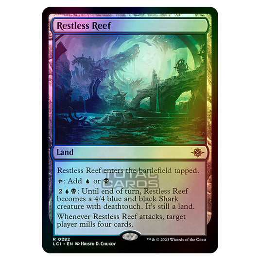 Magic The Gathering - The Lost Caverns of Ixalan - Restless Reef - 0282 (Foil)