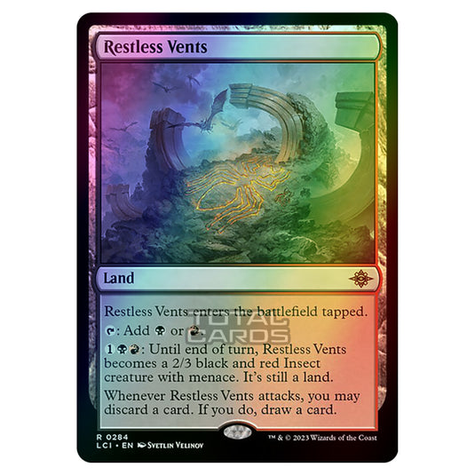 Magic The Gathering - The Lost Caverns of Ixalan - Restless Vents - 0284 (Foil)