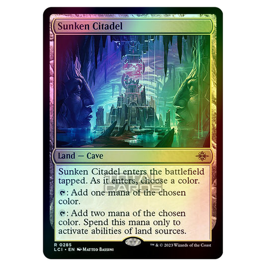 Magic The Gathering - The Lost Caverns of Ixalan - Sunken Citadel - 0285 (Foil)