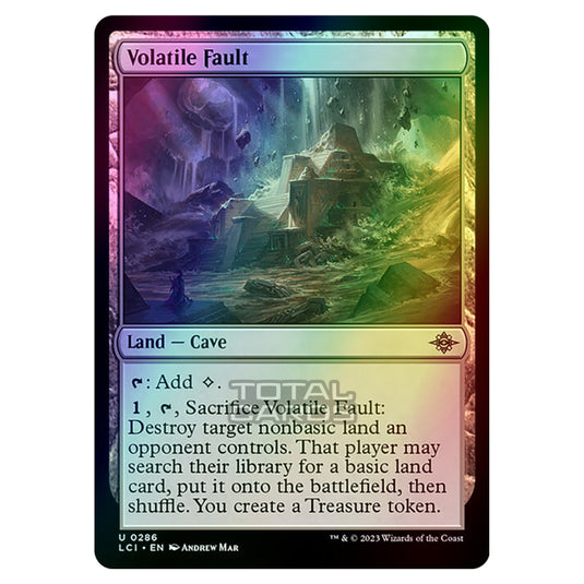 Magic The Gathering - The Lost Caverns of Ixalan - Volatile Fault - 0286 (Foil)