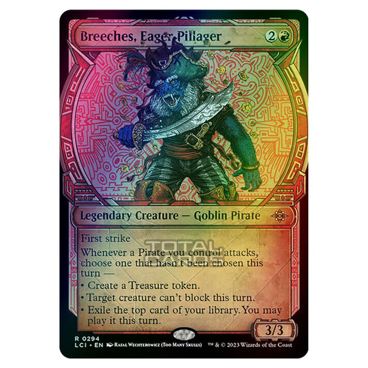 Magic The Gathering - The Lost Caverns of Ixalan - Breeches, Eager Pillager (Showcase) - 0294 (Foil)