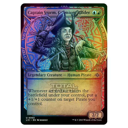 Magic The Gathering - The Lost Caverns of Ixalan - Captain Storm, Cosmium Raider (Showcase) - 0303 (Foil)