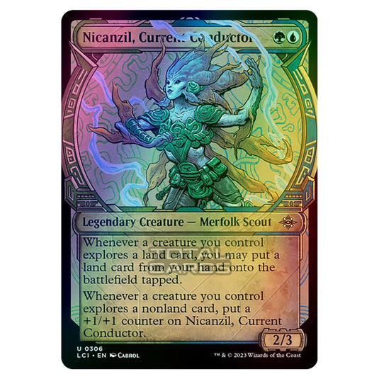 Magic The Gathering - The Lost Caverns of Ixalan - Nicanzil, Current Conductor (Showcase) - 0306 (Foil)