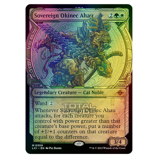 Magic The Gathering - The Lost Caverns of Ixalan - Sovereign Okinec Ahau (Showcase) - 0309 (Foil)