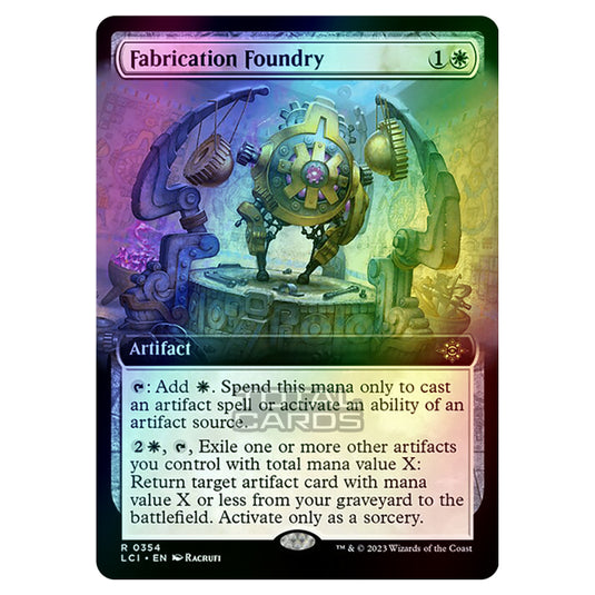 Magic The Gathering - The Lost Caverns of Ixalan - Fabrication Foundry (Extended Art) - 0354 (Foil)