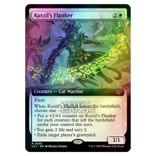 Magic The Gathering - The Lost Caverns of Ixalan - Kutzil's Flanker (Extended Art) - 0355 (Foil)