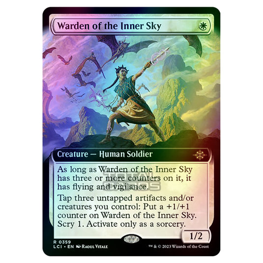 Magic The Gathering - The Lost Caverns of Ixalan - Warden of the Inner Sky (Extended Art) - 0359 (Foil)