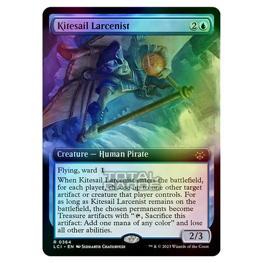 Magic The Gathering - The Lost Caverns of Ixalan - Kitesail Larcenist (Extended Art) - 0364 (Foil)