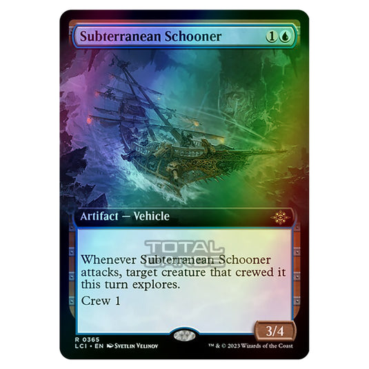 Magic The Gathering - The Lost Caverns of Ixalan - Subterranean Schooner (Extended Art) - 0365 (Foil)