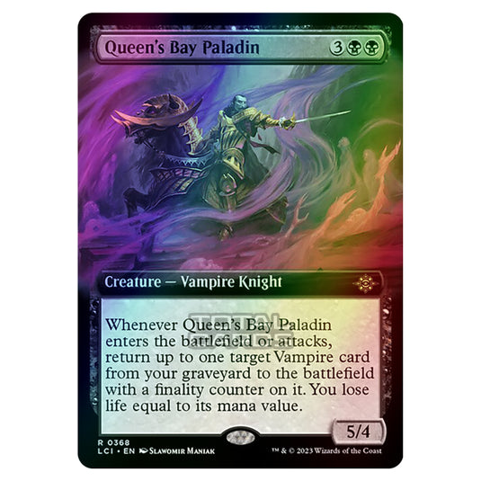 Magic The Gathering - The Lost Caverns of Ixalan - Queen's Bay Paladin (Extended Art) - 0368 (Foil)