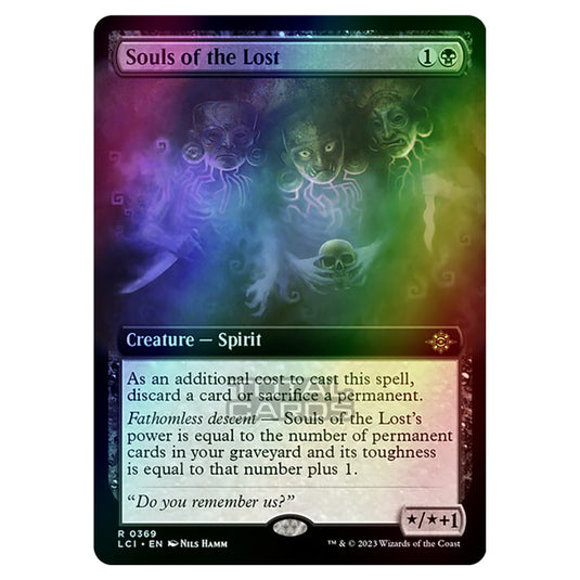 Magic The Gathering - The Lost Caverns of Ixalan - Souls of the Lost (Extended Art) - 0369 (Foil)