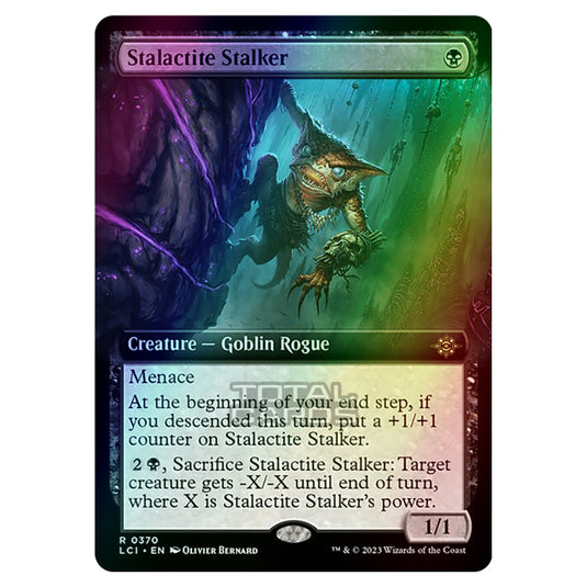 Magic The Gathering - The Lost Caverns of Ixalan - Stalactite Stalker (Extended Art) - 0370 (Foil)