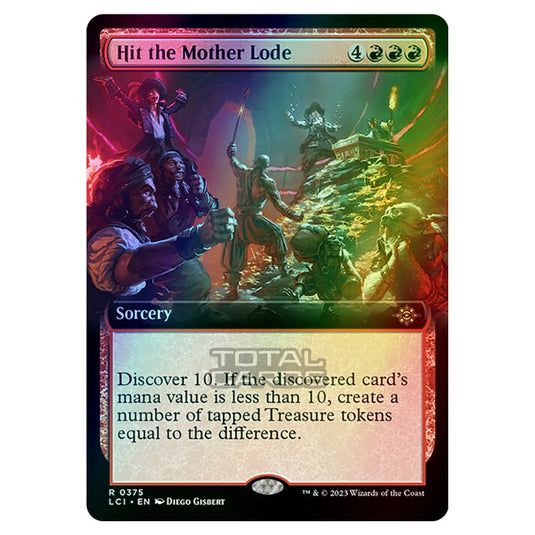 Magic The Gathering - The Lost Caverns of Ixalan - Hit the Mother Lode (Extended Art) - 0375 (Foil)