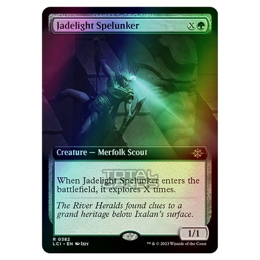 Magic The Gathering - The Lost Caverns of Ixalan - Jadelight Spelunker (Extended Art) - 0382 (Foil)