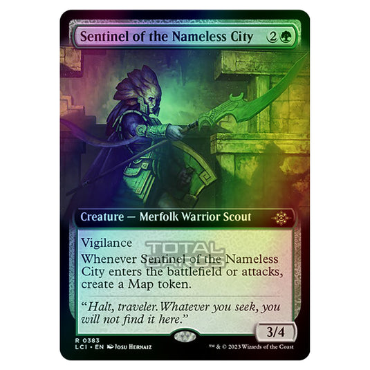 Magic The Gathering - The Lost Caverns of Ixalan - Sentinel of the Nameless City (Extended Art) - 0383 (Foil)