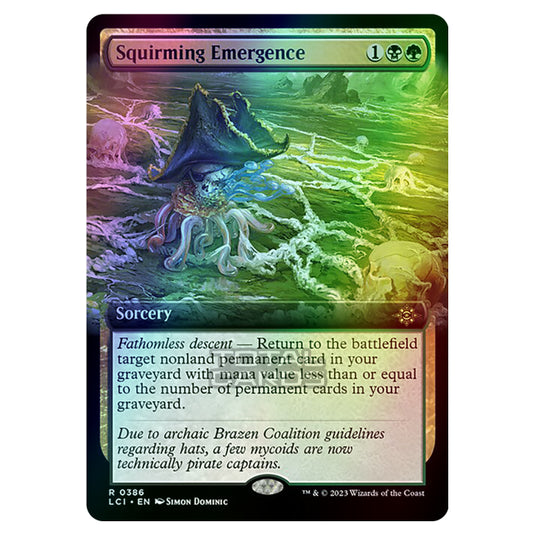 Magic The Gathering - The Lost Caverns of Ixalan - Squirming Emergence (Extended Art) - 0386 (Foil)