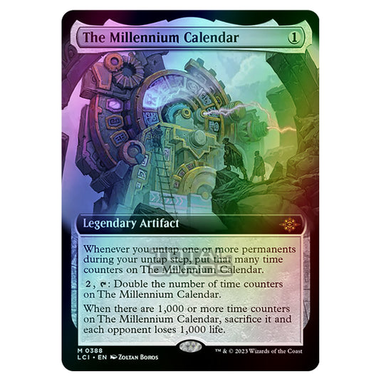 Magic The Gathering - The Lost Caverns of Ixalan - The Millennium Calendar (Extended Art) - 0388 (Foil)