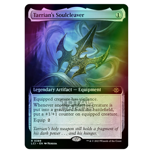 Magic The Gathering - The Lost Caverns of Ixalan - Tarrian's Soulcleaver (Extended Art) - 0389 (Foil)