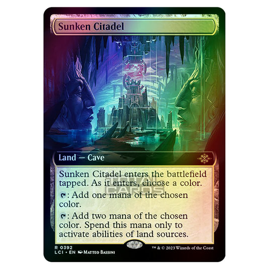 Magic The Gathering - The Lost Caverns of Ixalan - Sunken Citadel (Extended Art) - 0392 (Foil)