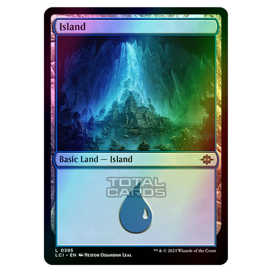 Magic The Gathering - The Lost Caverns of Ixalan - Island - 0395 (Foil)